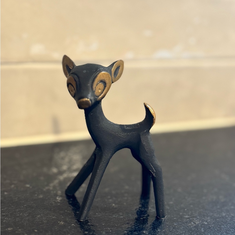 MCM Brass Walter Bosse “Bambi” Deer Figurine